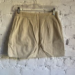 Princess Polly Cotton Mini Skirt with Zipper and Pockets